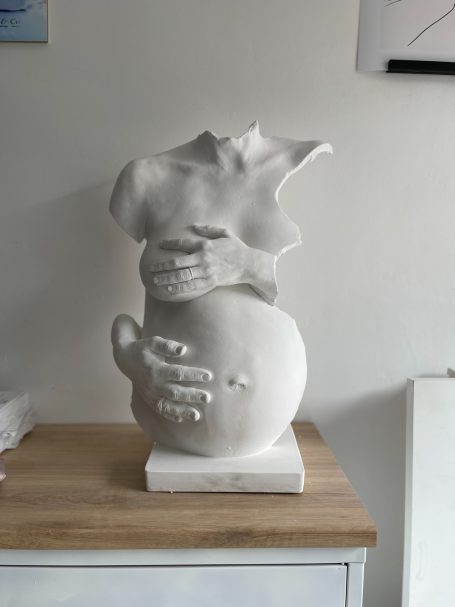 empreinte et moulage grossesse