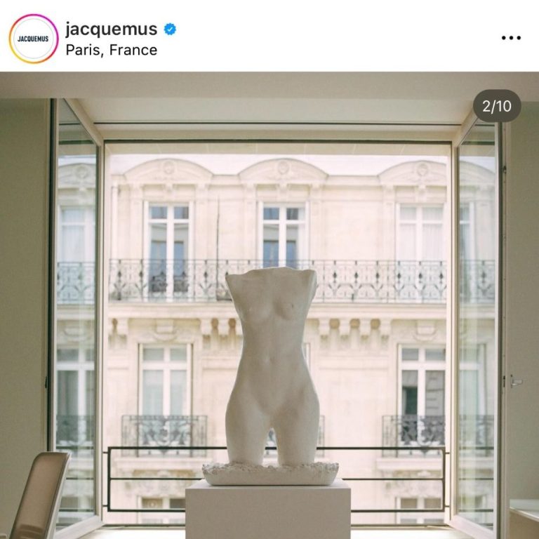 jacquemus les sculptures moulage